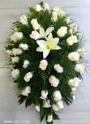 Cubre cajón DE ROSAS Y LIRIOS R36